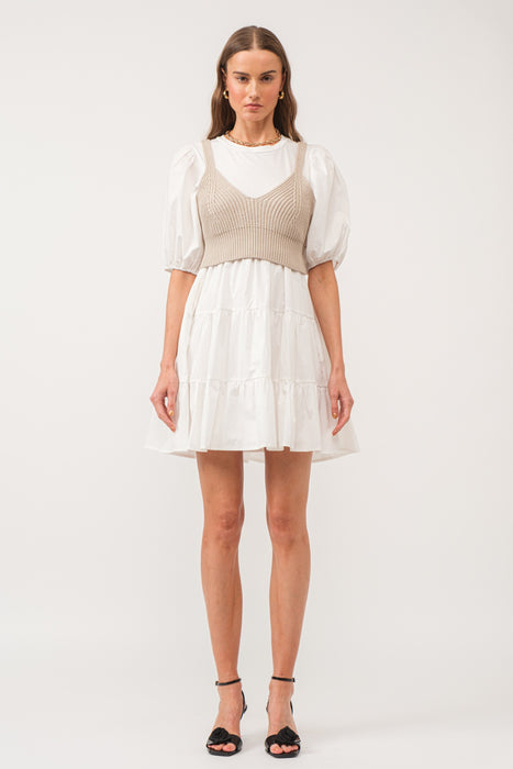 Bella Combination Mini Dress | SIZE SMALL- SALE
