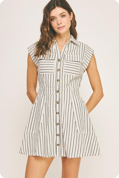 Stacy Stripe Mini Dress