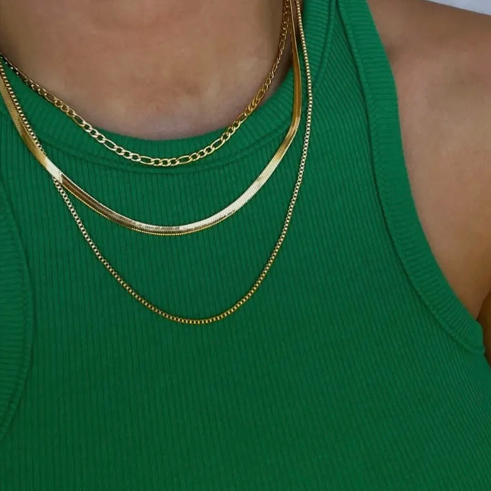 Tori Stacked Chain Necklace