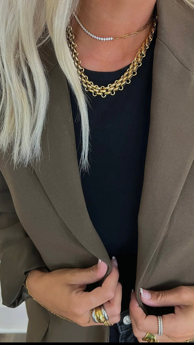 Maya Chunky Gold Necklace