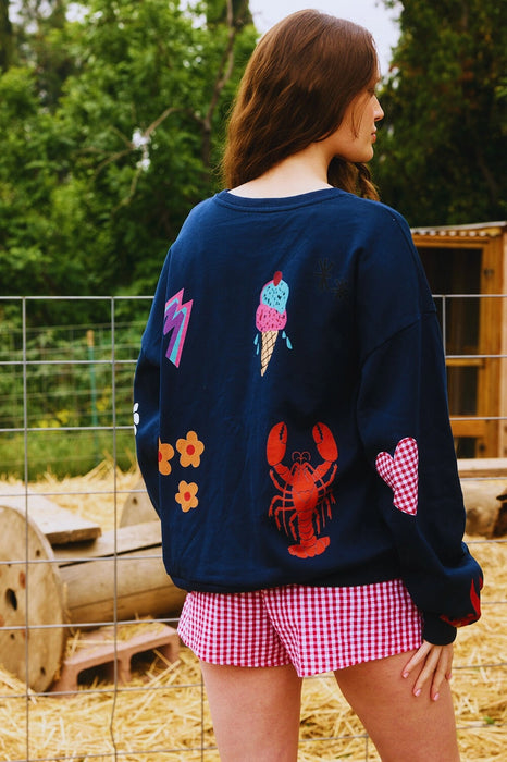 Somebody Loves You Graphic Sweatshirt
