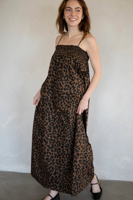 Martha Leopard Dress