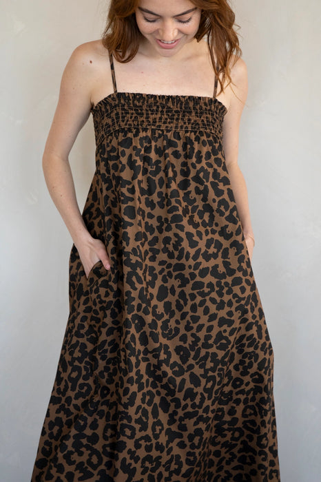 Martha Leopard Dress