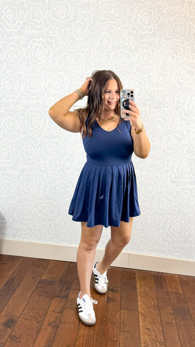 Nautical Navy Athletic Dress