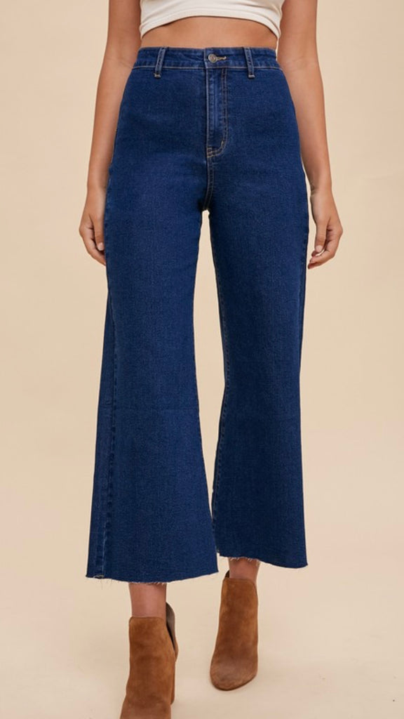 DARK FOG★Deconstructed Style Wide-Leg Denim pants DF2 image_f9420342-62aa-46b7-8e73-