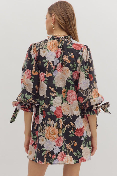 Carolyn Floral Mini Dress