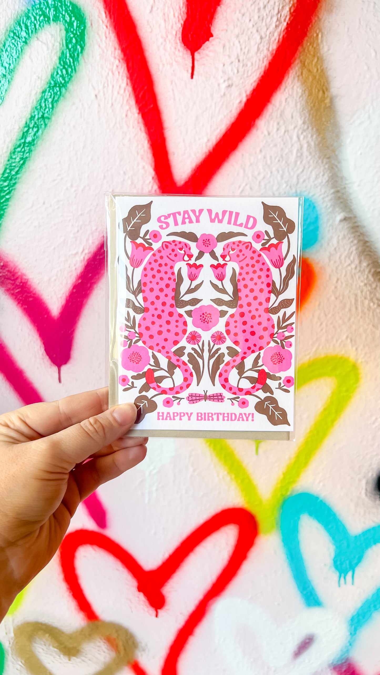 STAY WILD GREETING CARD